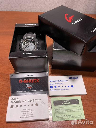 Электронные часы casio