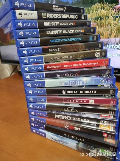 Игры на приставку ps4