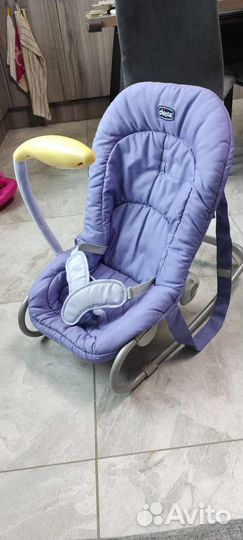 Шезлонг chicco для новорождённых
