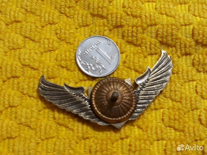 Тяжелый знак крылья Спецназ вдв