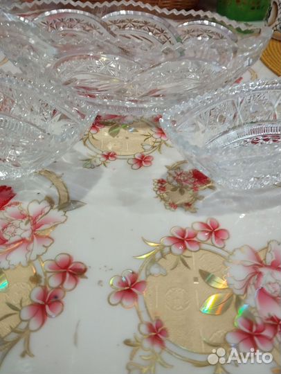 Салатник хрустальный