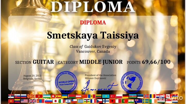 Уроки игры на гитаре