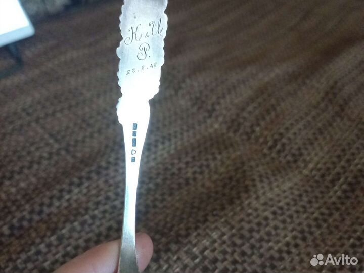 Серебряная лопатка для торта