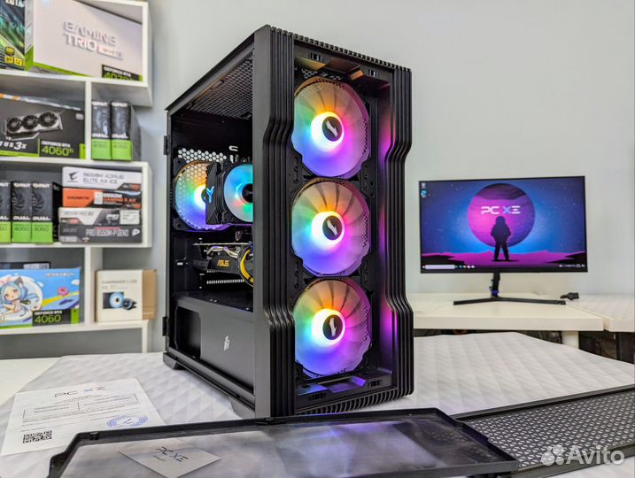 Игровой компьютер GTX 1660super, 12/24ядр, ssd512