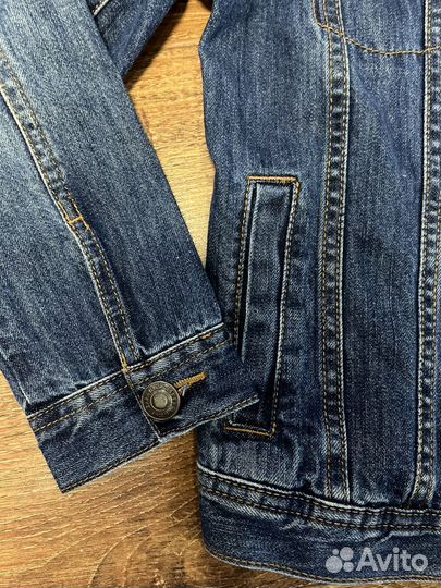 Джинсовая куртка zara 128