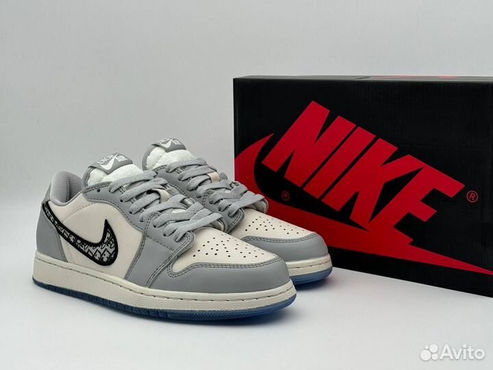 Кроссовки Nike Air Jordan 1 Low x Dior