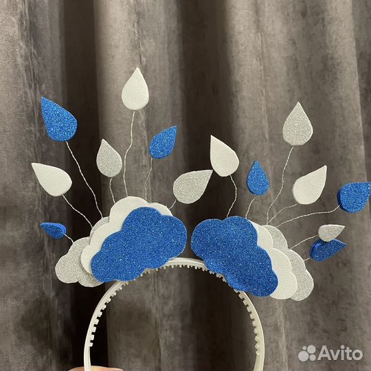 Ободок Капелька, обруч Капелька, заколка Капелька