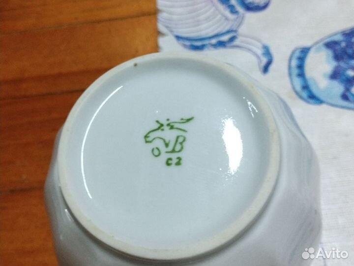 Чашка костяной фарфорВербилки