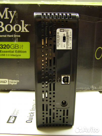 Внешний USB HDD Western Digital My Book 320 новый