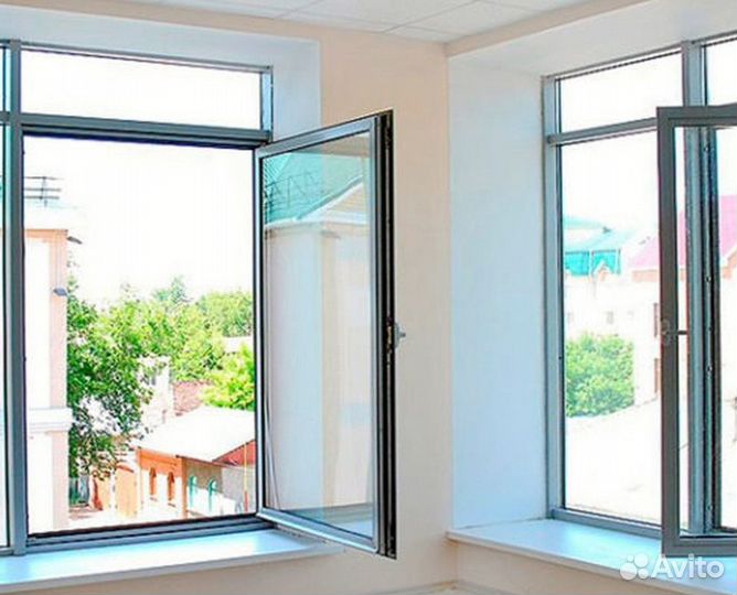 Алюминиевые окна от производителя