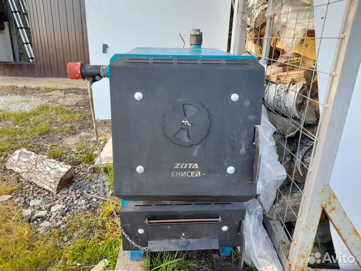 Твердотопливный котел бу zota Енисей 20квт