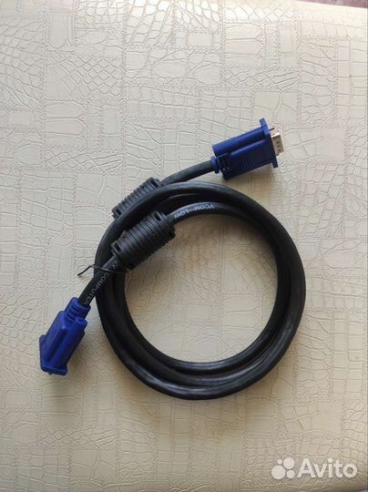 Кабель VGA-VGA 1,8 м