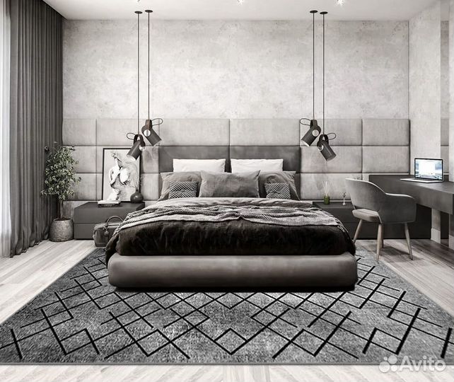 Современный ковер в гостинную в спальню