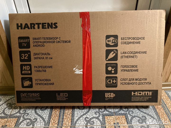 Телевизор hartens 32