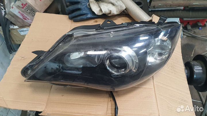 Фара левая субару импреза wrx
