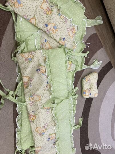 Бортики в кроватку