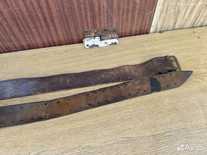 Ремень кожаный офицерский СССР 3