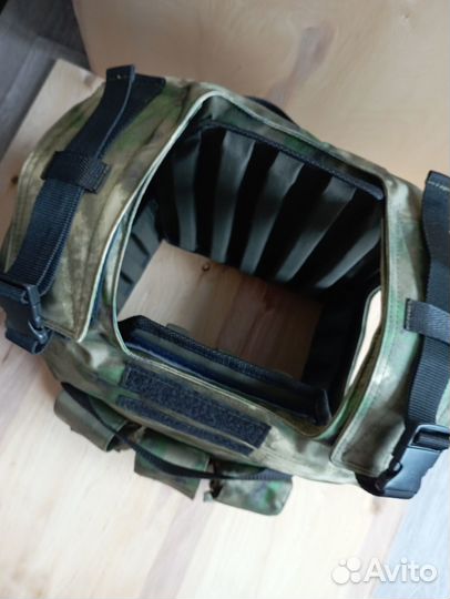 Бронежилет мох с плитами