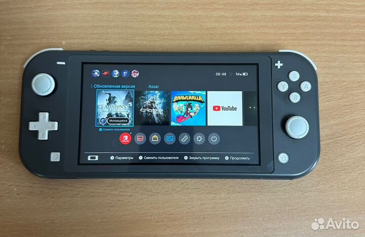 Nintendo switch lite с играми