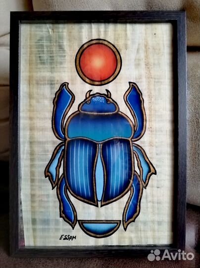 Картина в раме гобелен