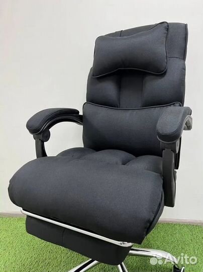 Компьютерное игровое кресло геймерское с массажем