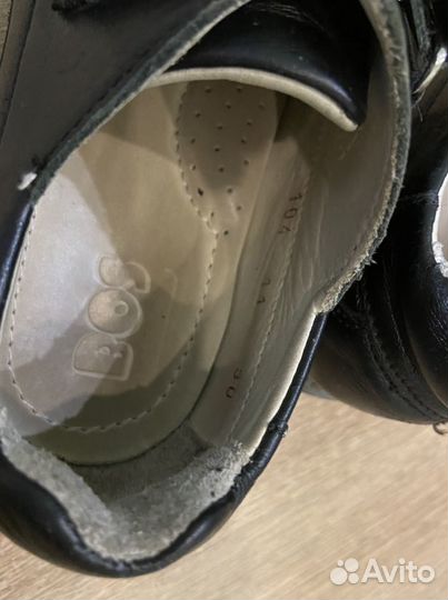 Туфли кожаные р.30