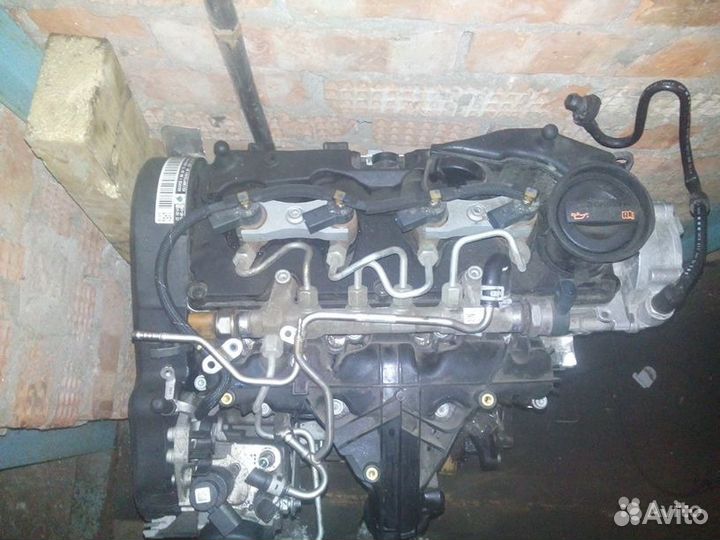 Мотор двигатель cll 2.0 tdi clla