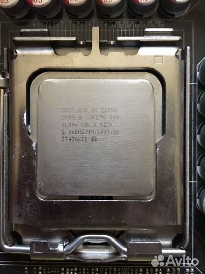 Комплект материнская плата lga 775 core 2 duo