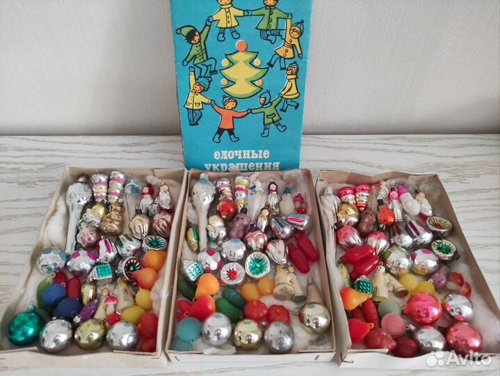 Набор ёлочных игрушек 