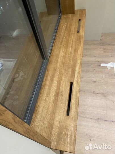 Подоконники и откосы из массива / мдф в шпоне