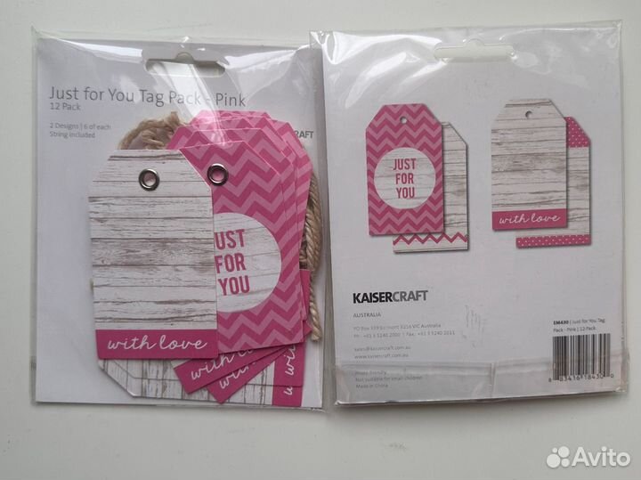 Разные материалы для скрапбукинга