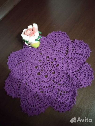Салфетки связанные крючком