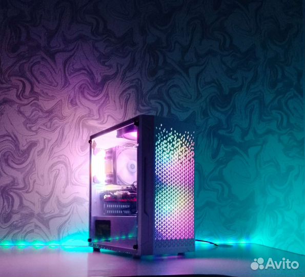Игровой пк 16 ядер 16 озу RX 580