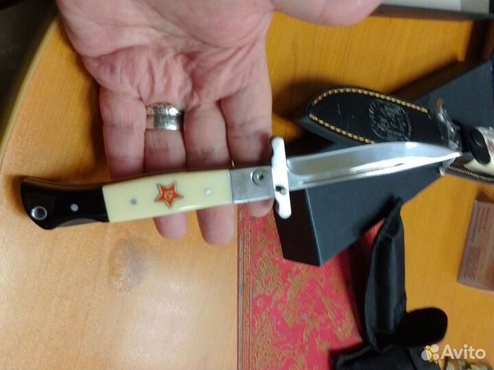 Нож финка нквд складная