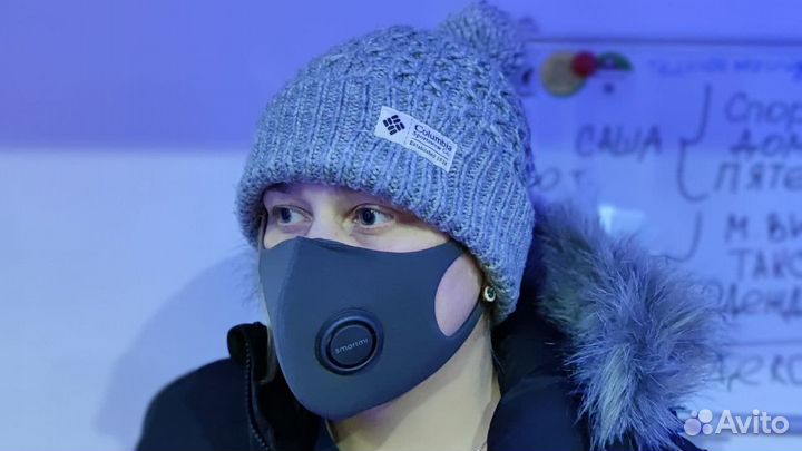 Тёплая и плотная многоразовая маска Xiaomi
