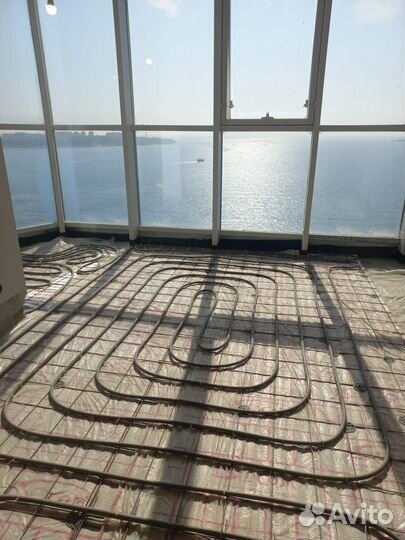 Частная бригада. монтаж теплых полов и отопления