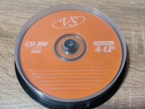 Болванки CD-RW 0.7 гб 12x, 9 шт