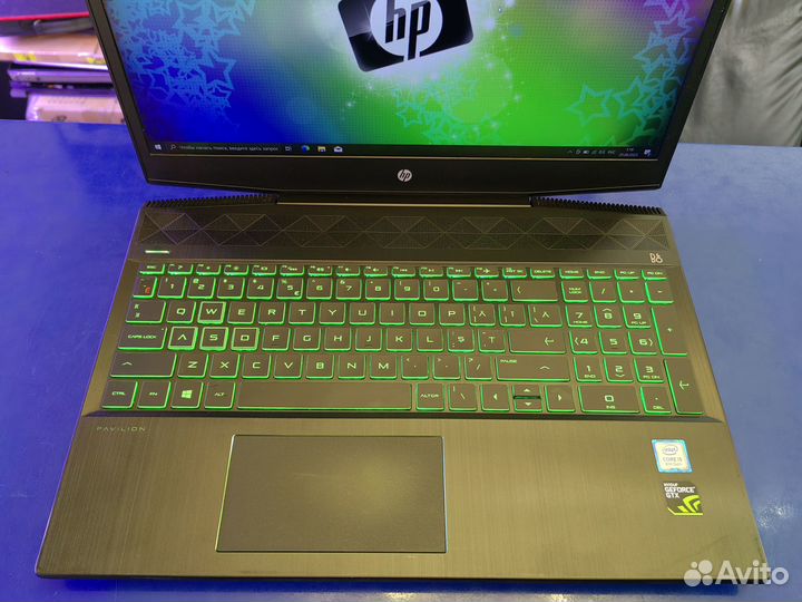 Ноутбук HP Gaming 15.6 Intel i5 GTX1050 Ti 4GB