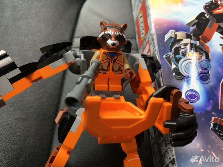 Lego Marvel Super Heroes 76243 Реактивный Енот Рак