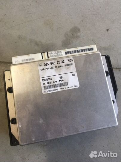 Эбу двигателя Мерседес w210