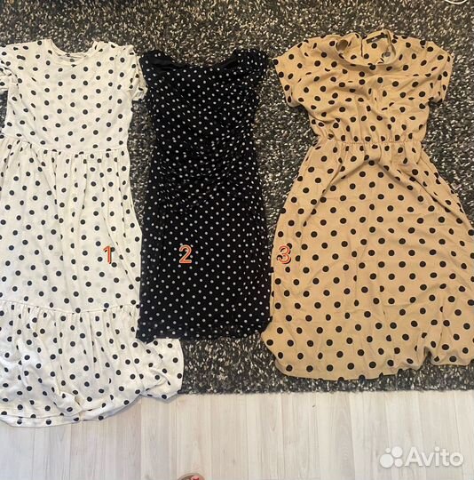 Платья в горошек