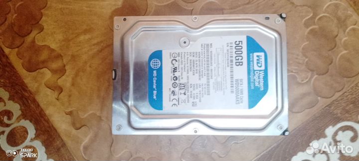Жесткий диск 500 гб HDD