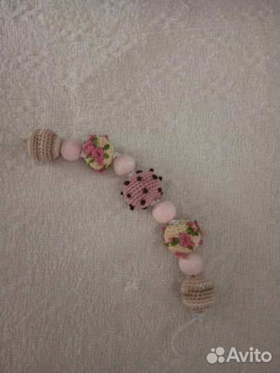 Вязаная люлька для куклы, без шасси