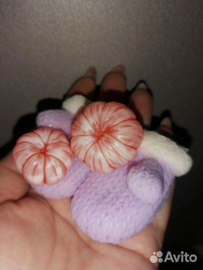 Мандарины мыло свечи