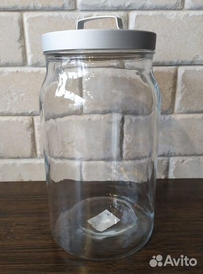 IKEA: банка Буркен 2,2л, бутылка Коркен 0,5л