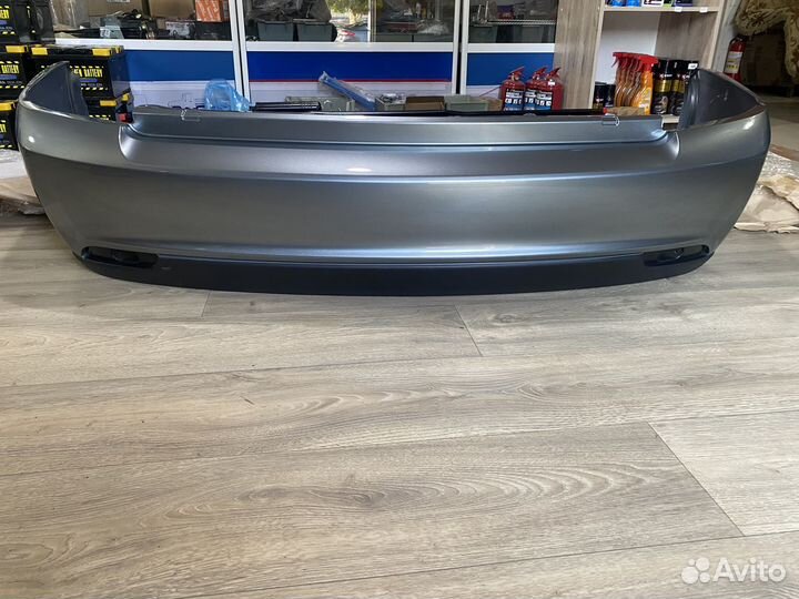 Бампер задний приора кварц