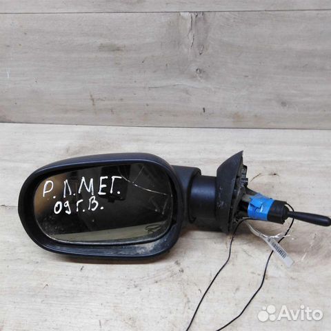 Зеркало наружное левое Renault Logan дефект с подо