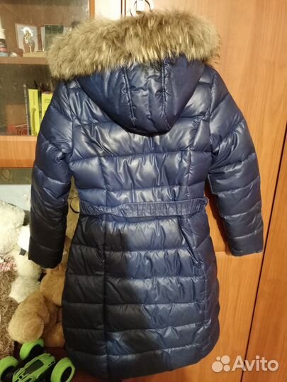 Пальто для девочки 140