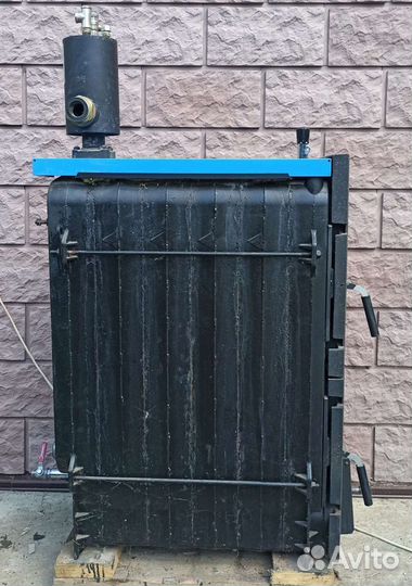 Твердотопливный котел Buderus Logano G211 + трубы