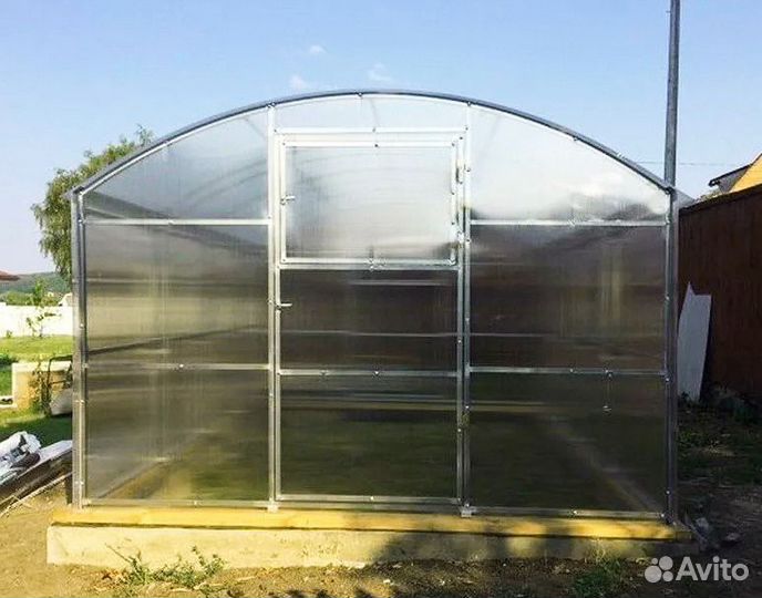 Теплица «Урожайная» прямостенная 3х6
